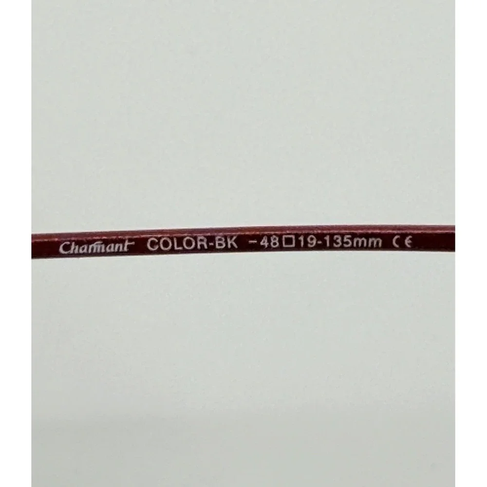 Charmant Womens Eyeglasses Frames Half Rim Titanium CH8575 48-19-135